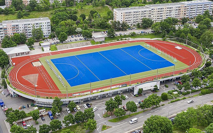 Kaufland Erfurt - Utilisation des toitures terrasses